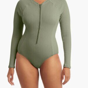 Vesper Long Sleeve One-Piece Swimsuit